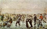 Hendrick Avercamp A Scene on the Ice oil painting reproduction